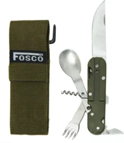 Fosco Outdoor Bestek - Groen - Inklapbaar
