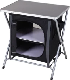Pro Garden Campingkast Opvouwbaar Met Legplaat En Plank 60 X 45 X 63 Cm