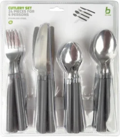 Bo-Camp Bestekset - 24-delig - 6 Persoons
