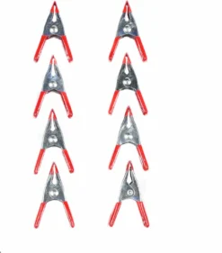 Benson Metalen Veerklem - 50 Mm - 8 Stuks