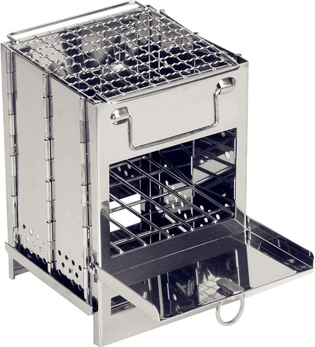 House Of Husk Draagbaar Houtkachel Voor Kamperen - Klein Camping Oven - Kampeer Kachel - Camping Kooktoestel - Camping Accessoires - Afbeelding 2