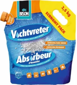 Bison Vochtvreter Losse Kristallen Navulling - 2,5 Kg