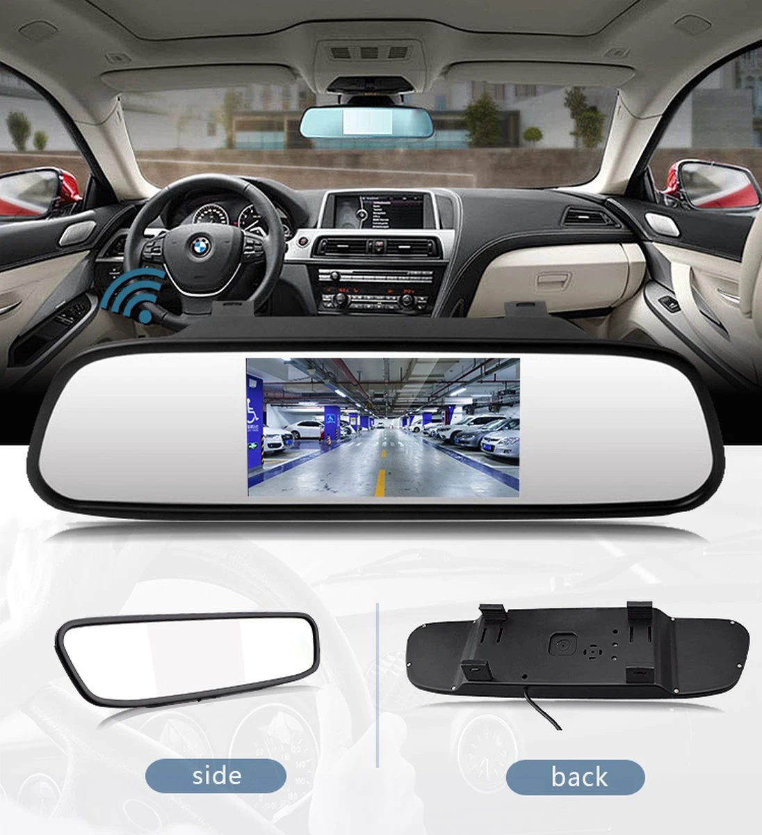 Achteruitkijk Spiegel Voor Achteruitrij Camera | CTX-890