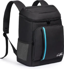 Sunflake Koelrugzak - Lunchtas - Koeltas Backpack Voor Dames & Heren - Zwart