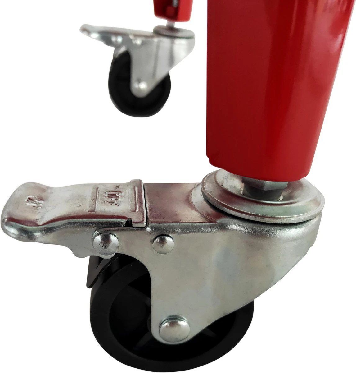 AXI Retro Cooler Rood - Koeler Met Wielen - 76L Inhoud - Koelbox Met Aftapkraan - Afbeelding 8