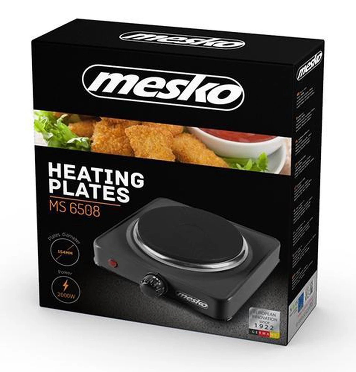 Elektrische Kookplaat - 1 Pit MS 6508 Mesko - Afbeelding 11