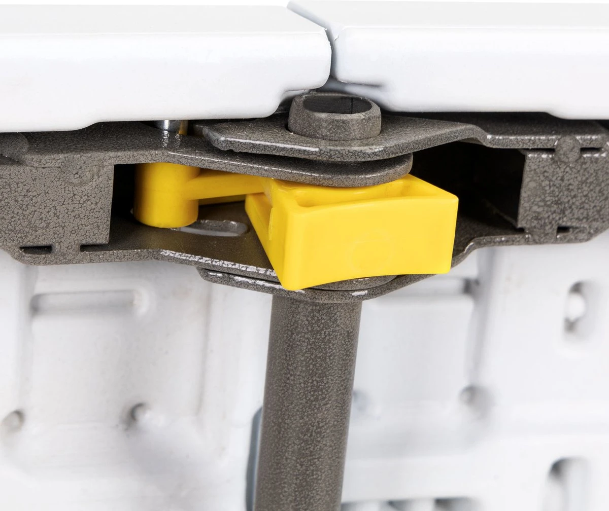 Inklapbare Tafel - Opklaptafel - 180x70x73,5 Cm - Wit - Afbeelding 7