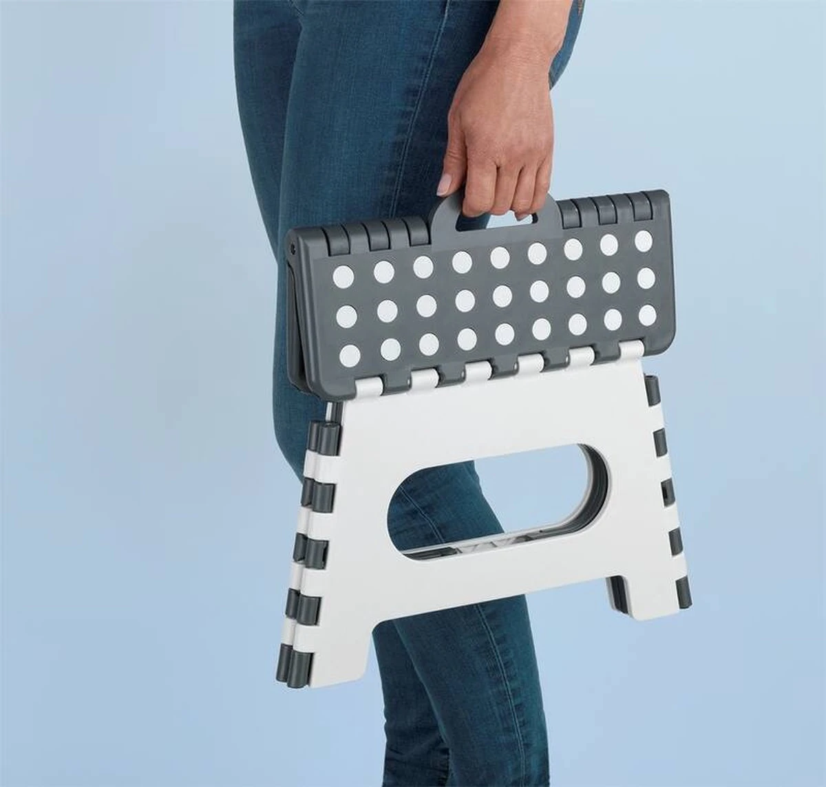 WENKO Secura Opklapbaar Krukje, Belastbaar Tot 350 Kg - Afbeelding 2