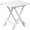 GENERIC Bijzettafel Adige Wit Kunststof 45x43x50cm