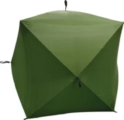FisherPro Karpertent Met Stormcover – Vistent – Tent - Bescherming Tegen Zon En Wind – 100% Waterdichte Stormhoes – Met Handige Meeneemtas – Ook Geschikt Als Strandtent Of Festivaltent – Extra Veiligheid En Warmte Door Stormcover