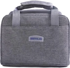 Lunchtas Volwassenen - Lunchbox - Koeltas - Grijs - SEVEND®