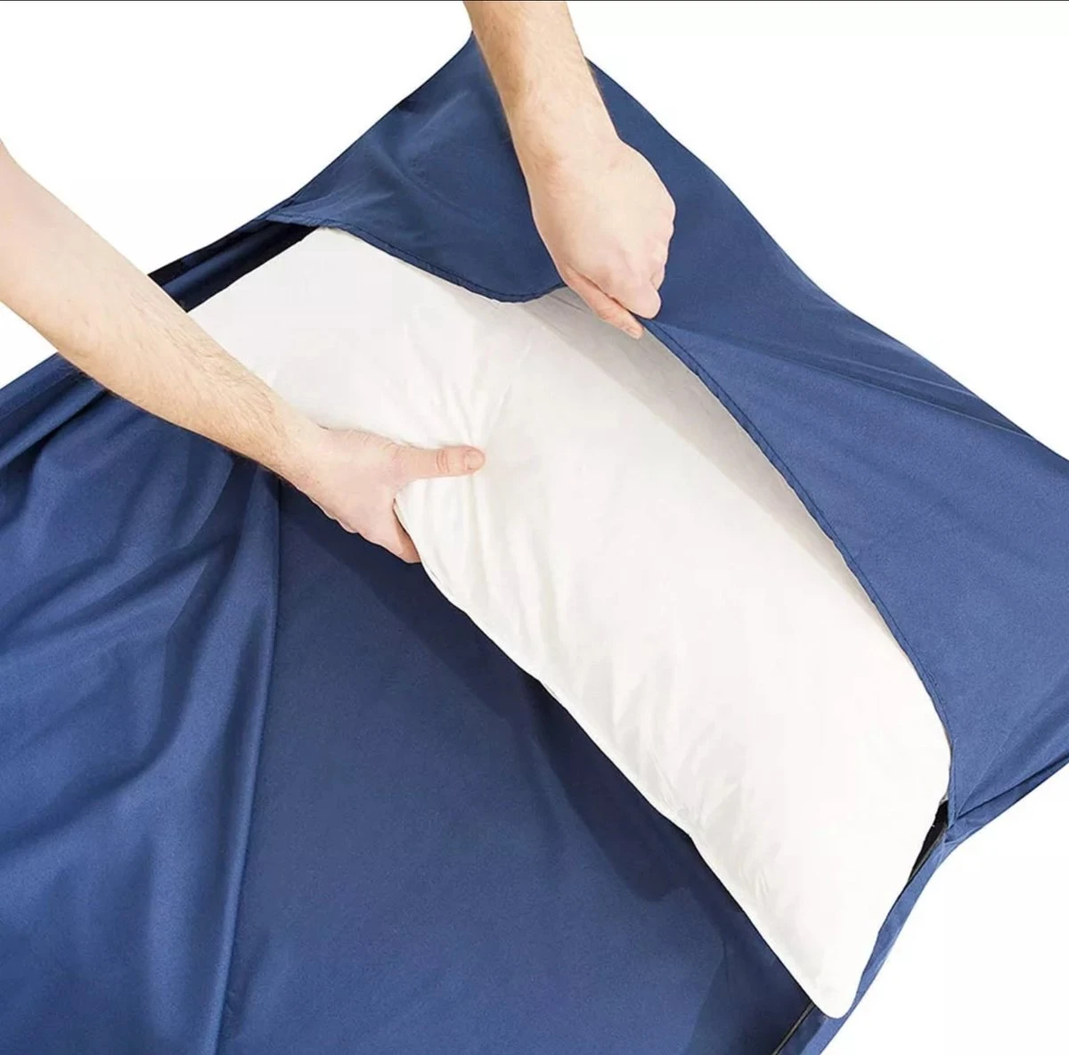 LOWLAND OUTDOOR® LAKENZAK - SUPERLITE - MUMMY MODEL - 220X80/70 CM - 280GR - Afbeelding 2