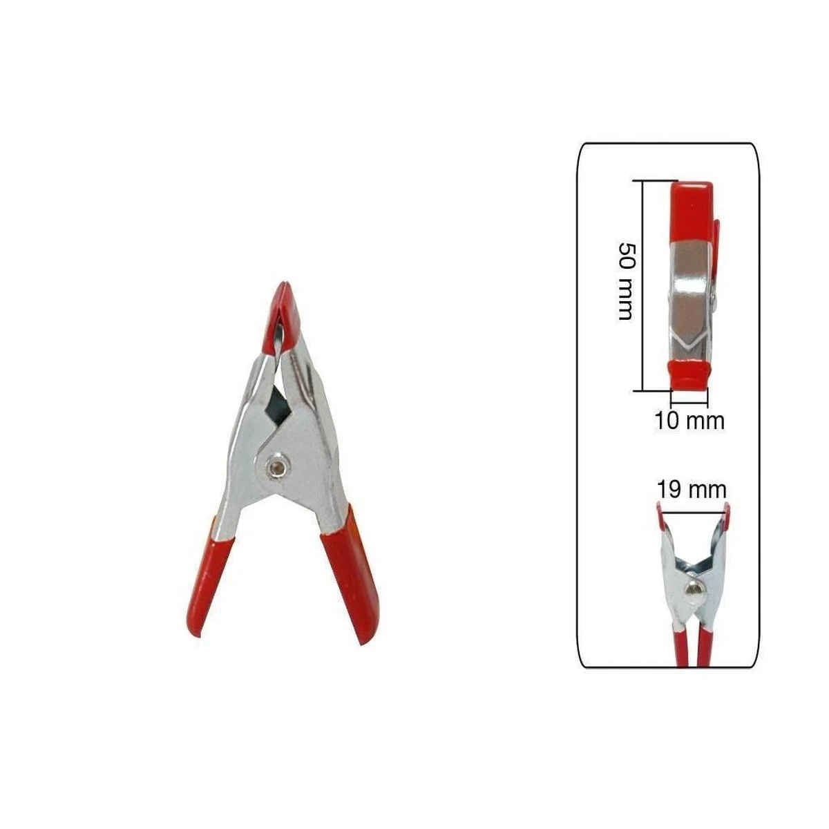 Benson Metalen Veerklem - 50 Mm - 8 Stuks - Afbeelding 5