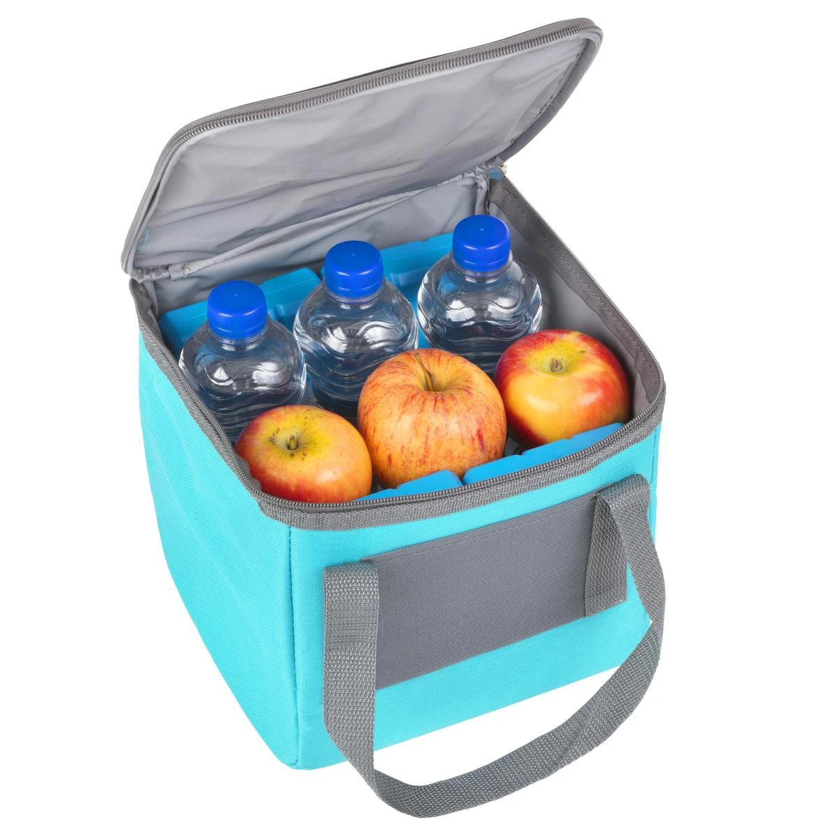 Basis Sterke Koeltas Set - 25 + 10 Liter - Lunchtas - Geïsoleerde Koeltassen - Picknicktas - Coolerbag - Blauw - Afbeelding 5
