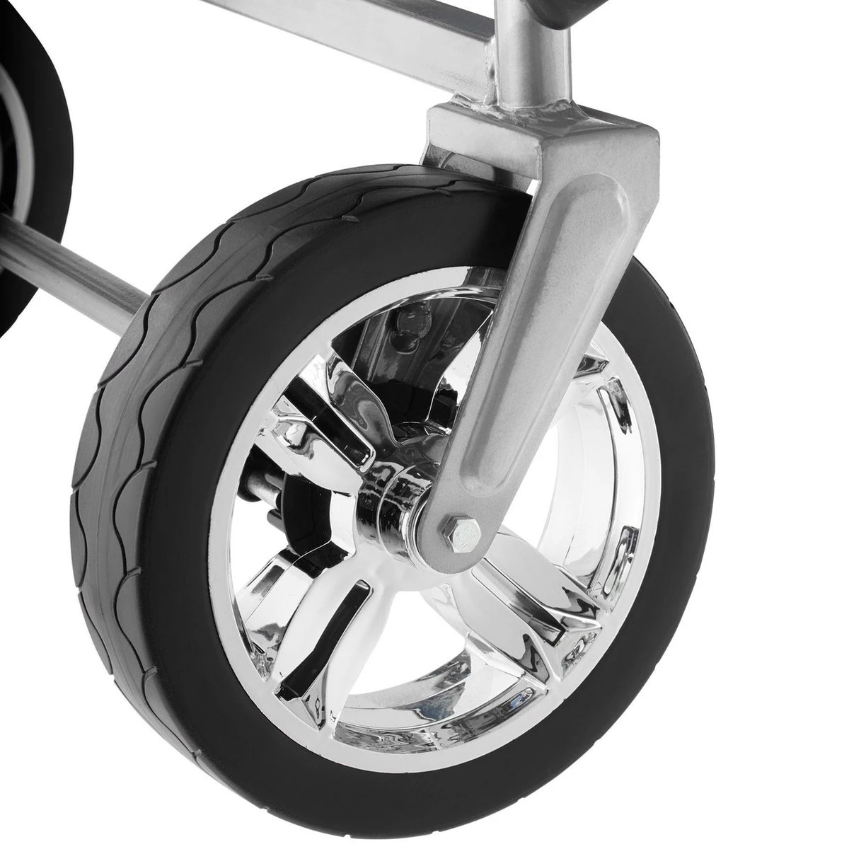 Tectake - Opvouwbare Bolderwagen Handkar Nico Zwart - 403549 - Afbeelding 8