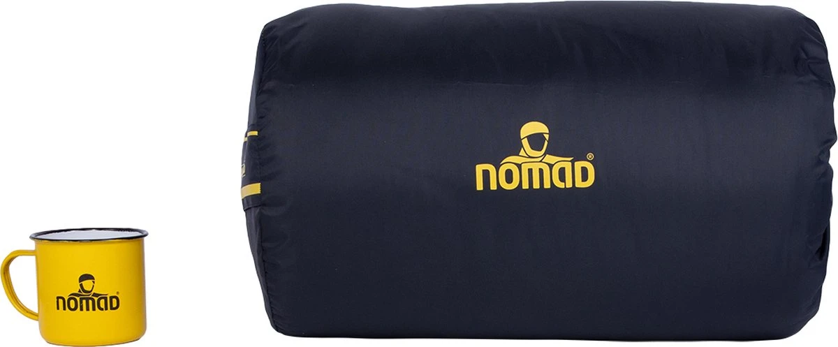 NOMAD Melville - Slaapzak - 205 X 80 - Donkerblauw - Afbeelding 4