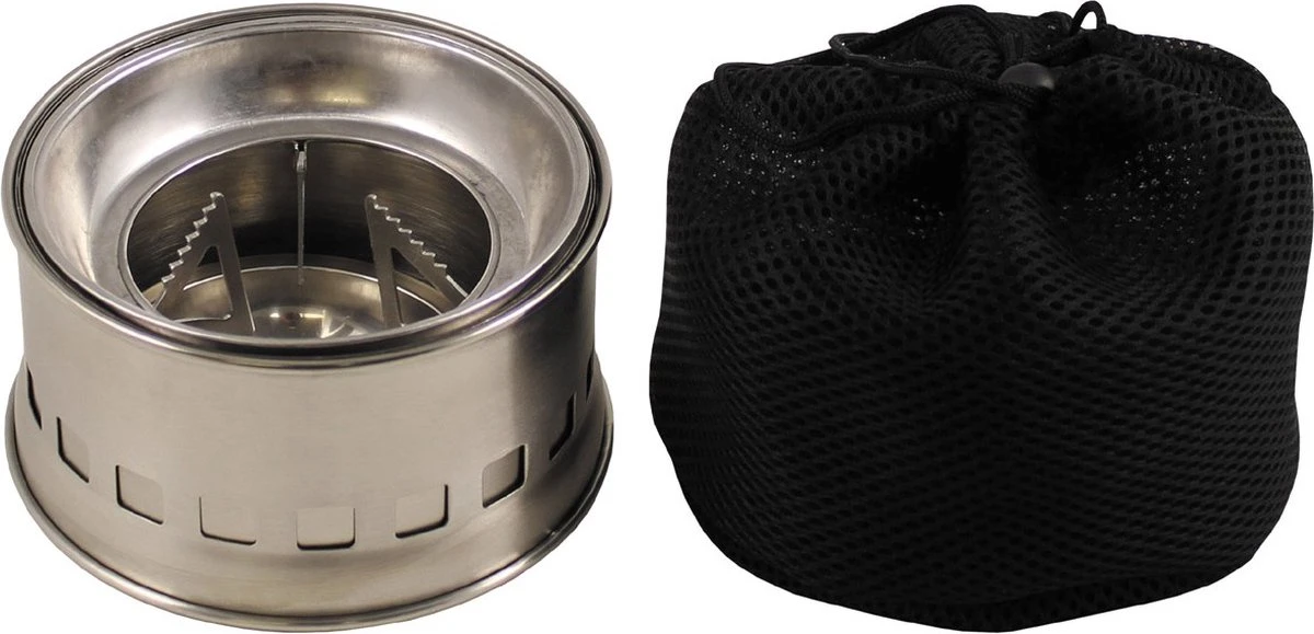 Fox Outdoor - Houtbrander "Forest" - RVS - Afbeelding 3