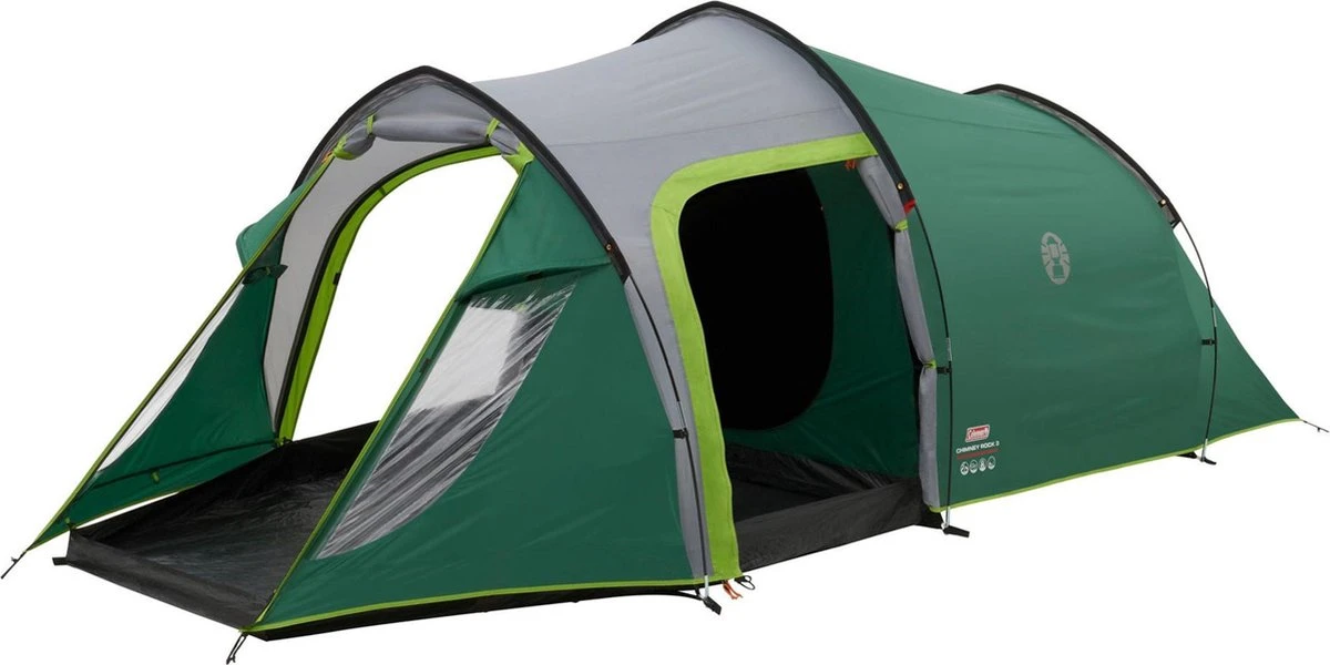 Coleman Chimney Rock 3 Plus Tunneltent - Verduisterend - 3-Persoons
