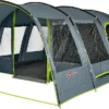 Coleman Vail 6L Tunneltent - Familie Tent - 6-Persoons - Grijs/Groen