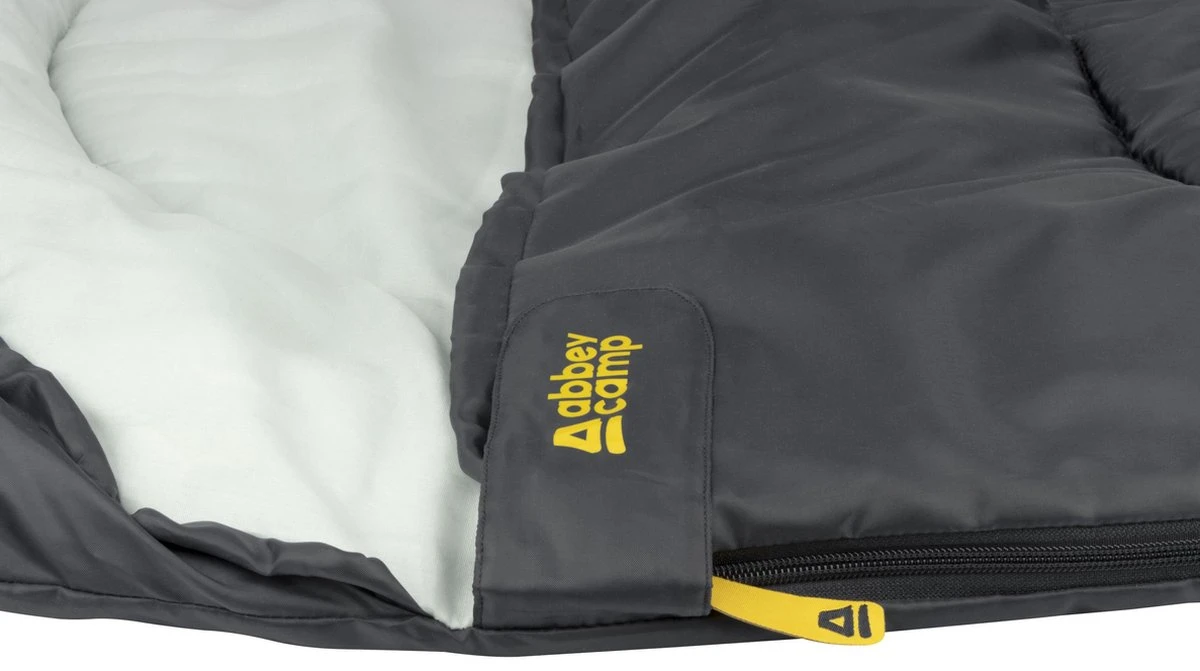 Abbey Camp Slaapzak Mummie - Grijs - 210 X 80/50 Cm - Afbeelding 3