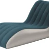 Easy Camp Comfy Lounger-Campingstoel-Ligstoel-Opblaasbaar-Staal Blauw