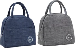 2x Thermo Lunchtas Volwassenen En Kinderen - Koeltas Moedermelk - Lunch Koelzak