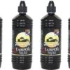 Merkloos 4x Lampenolie / Fakkelolie -1 Liter - Met Gratis Aansteker