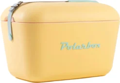 Merkloos Polarbox - Koelbox - Met Schouderband - Geel - 20 Liter - 45x30x(H)27cm