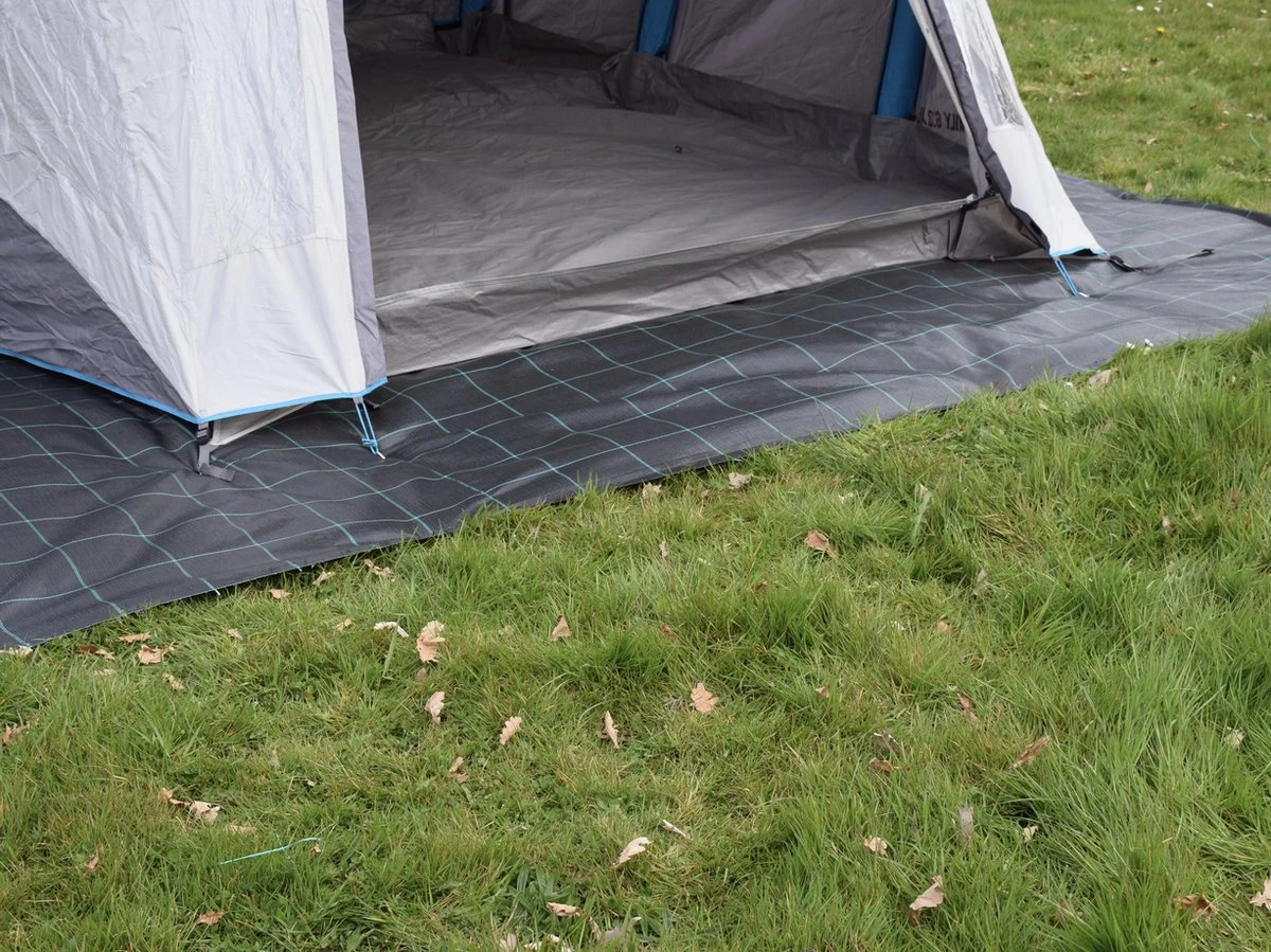 Campingdoek - Gronddoek - Worteldoek 5,25M X 8M Totaal 42M² + 15 GRATIS Grondpennen. Hoge Kwaliteit, Lucht En Water Doorlatend. - Afbeelding 3