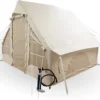 Opblaasbare Vier Persoons Tent Beige 300x200x210 Cm