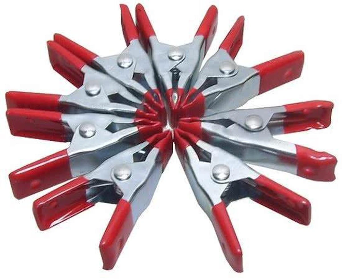 Benson Metalen Veerklem - 50 Mm - 8 Stuks - Afbeelding 6