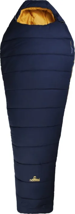 NOMAD® Inca 1200 Slaapzak | 210x80cm Blauw | Lichtgewicht & Kwalitatief | Mummy Slaapzak | Incl Hoes