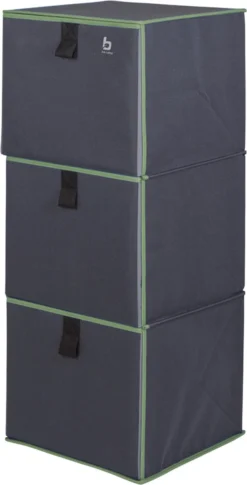 Bo-Camp - Vouwkast - Met 3 Opvouwbare Laden