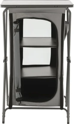 Travellife Toledo Opbergkast Opvouwbaar Laag Dark Grey