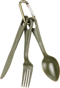 Merkloos Fosco Bestek Karabijnhaak - Groen - Lichtgewicht