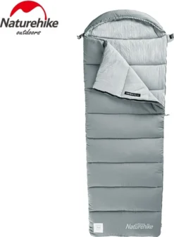 Naturehike® Slaapzak Katoen - 6 Tot 1 Graden - Slaapzakken Volwassenen - 220*80cm - 4 Seizoenen Slaapzak Lente, Zomer, Herfst & Winter - Lichtgewicht & Waterdicht