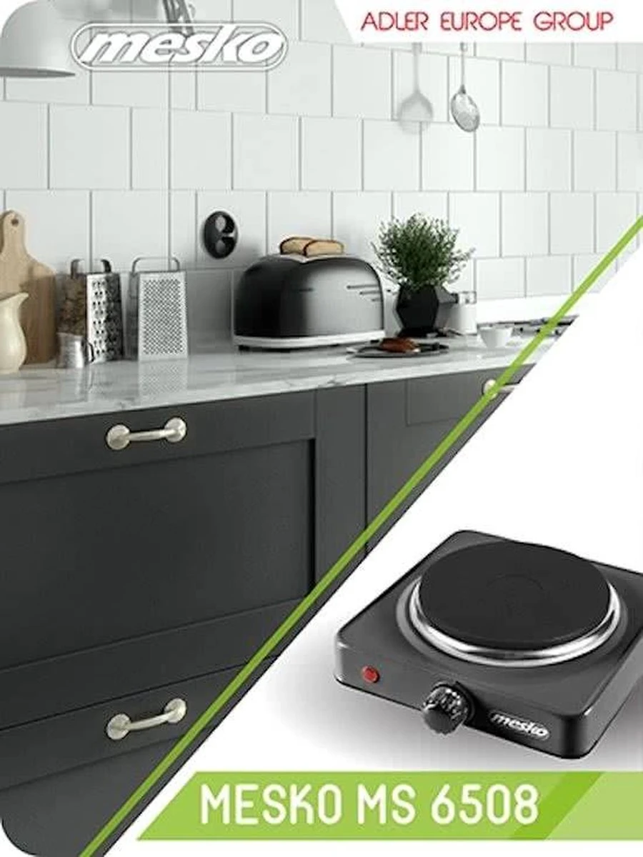 Elektrische Kookplaat - 1 Pit MS 6508 Mesko - Afbeelding 9
