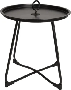 Bo-Camp - Campingtafel Palmetto - 45x44 Cm - Staal